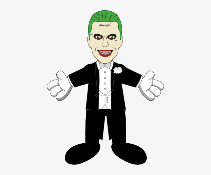 Suicide Squad Joker Tuxedo - Joker In Tuxedo Suicide Squad, transparent png #3032793