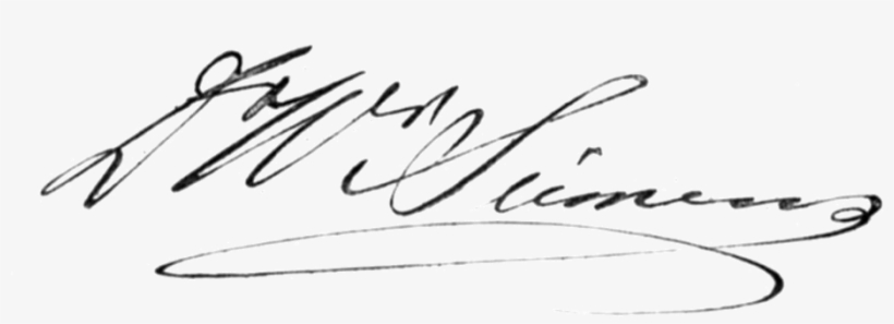 Werner Von Siemens Signature - Werner Von Siemens, transparent png #3032819
