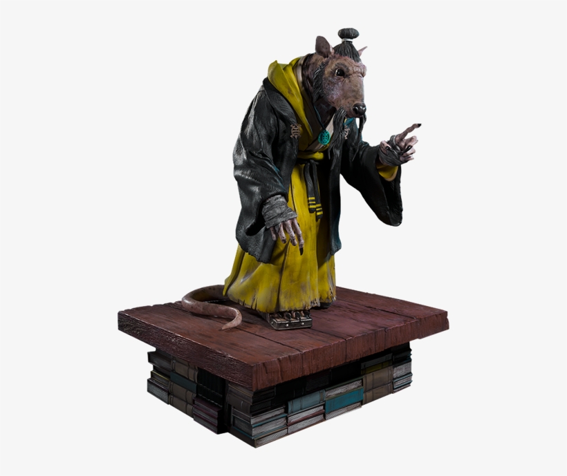 Splinter 20” Polystone Statue - Teenage Mutant Ninja Turtles, transparent png #3033133