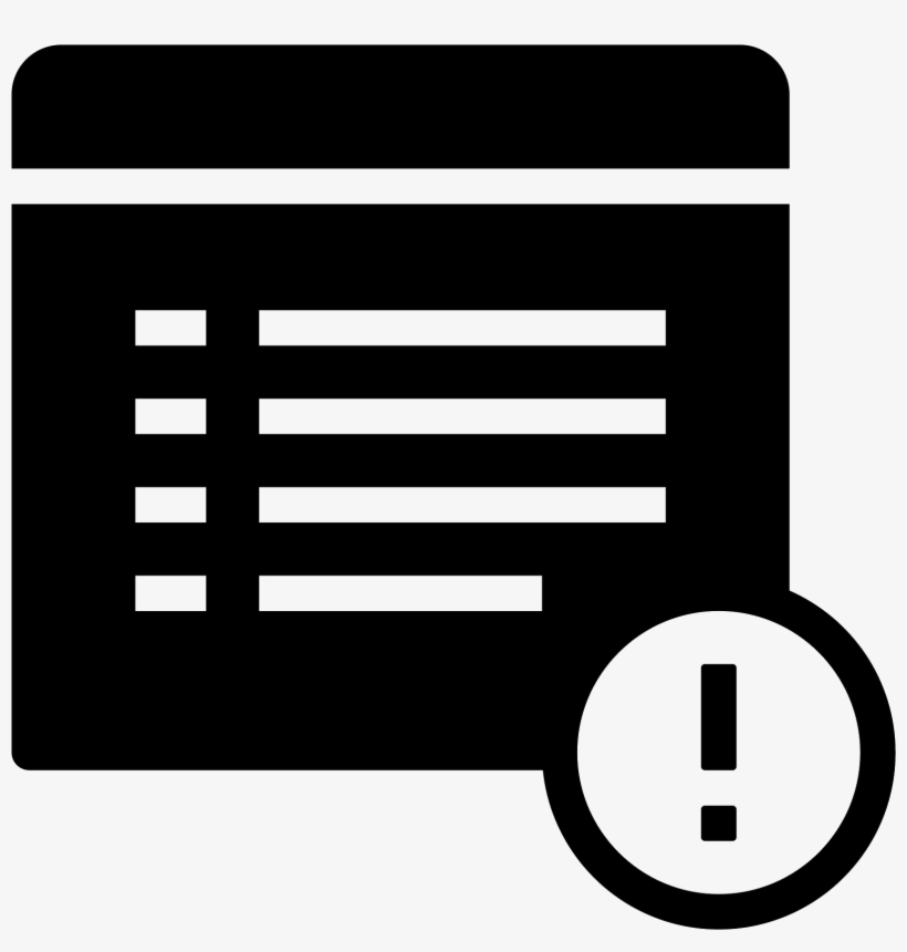 Important Property Filled Icon - Timesheet Logo Black And White, transparent png #3033348