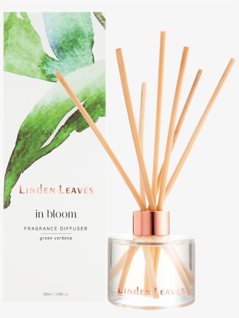 Picture Of Green Verbena Fragrance Diffuser - Linden Leaves Diffuser, transparent png #3033350