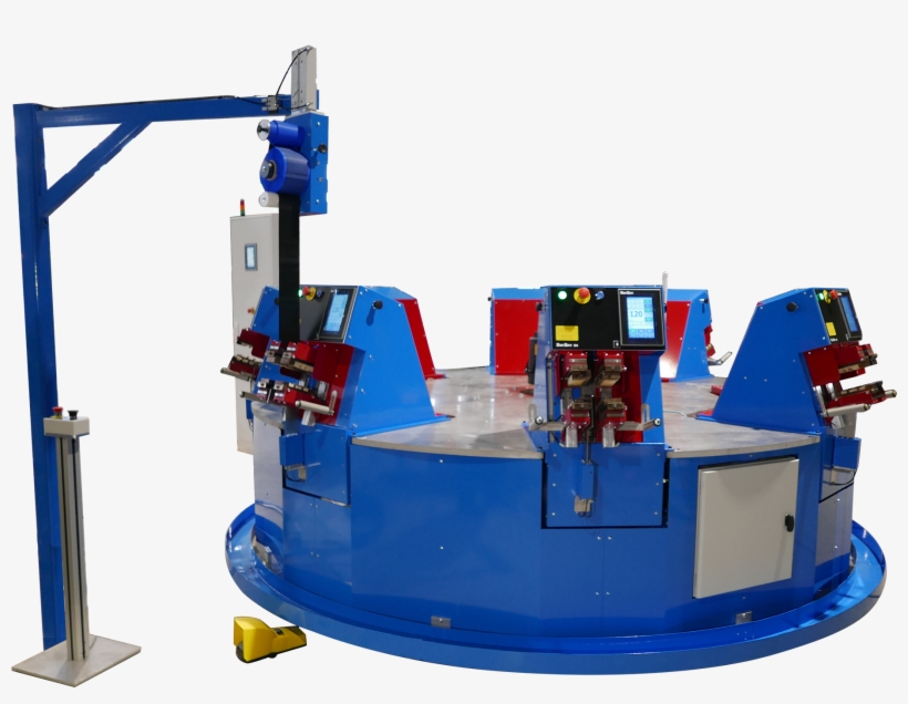 Normec 8-station Carousel Med Siemens Plc - Machine, transparent png #3033565