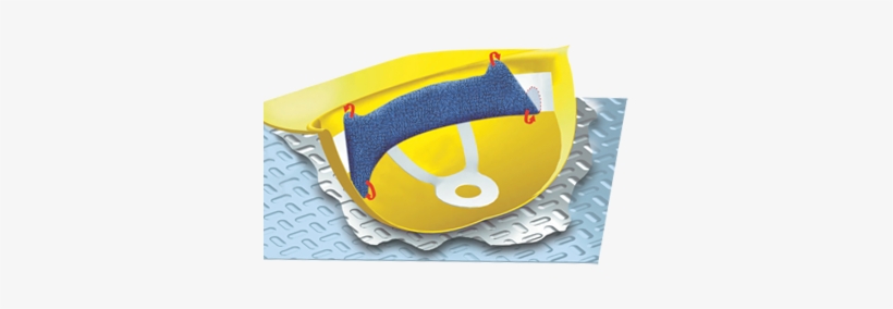 Clip-on Hard Hat Sweatband Occunomix - Occunomix Navy Blue Toppers Terry Cloth Regular Hard, transparent png #3034394
