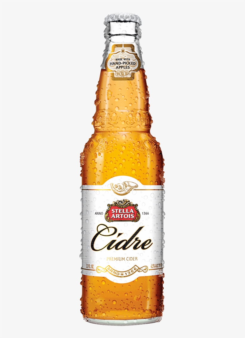 Stella Artois Cidre - Stella Artois Cidre Bottle, transparent png #3034540