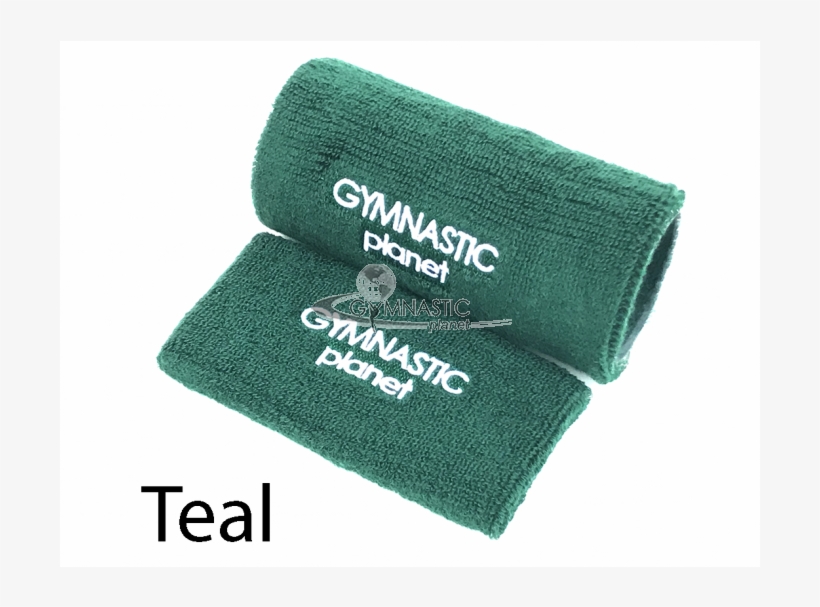 Teal Gymnastic Cotton Sweat Band - Label, transparent png #3034607