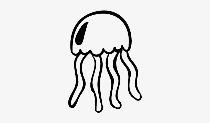 Jellyfish Vector - Clip Art, transparent png #3035242