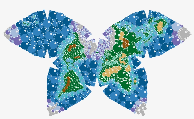 Bubbles & Butterflies - Illustration, transparent png #3035365