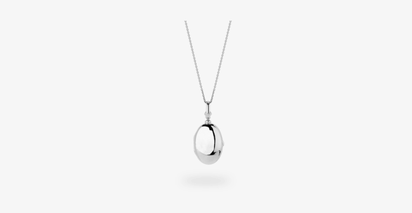 Silver Oval Locket Pendant - Dyrberg/kern, transparent png #3035727