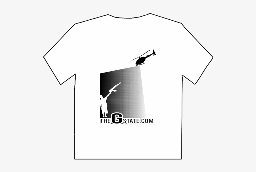 Black Ghetto Bird Watcher T-shirt - T-shirt, transparent png #3035957