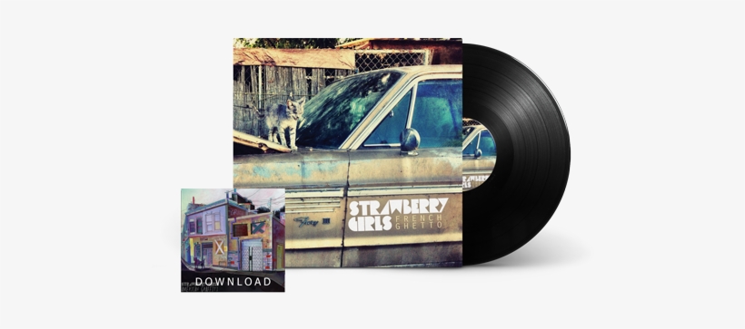 Strawberry Girls French Ghetto Vinyl - Strawberry Girls-french Ghetto (lp), transparent png #3036038
