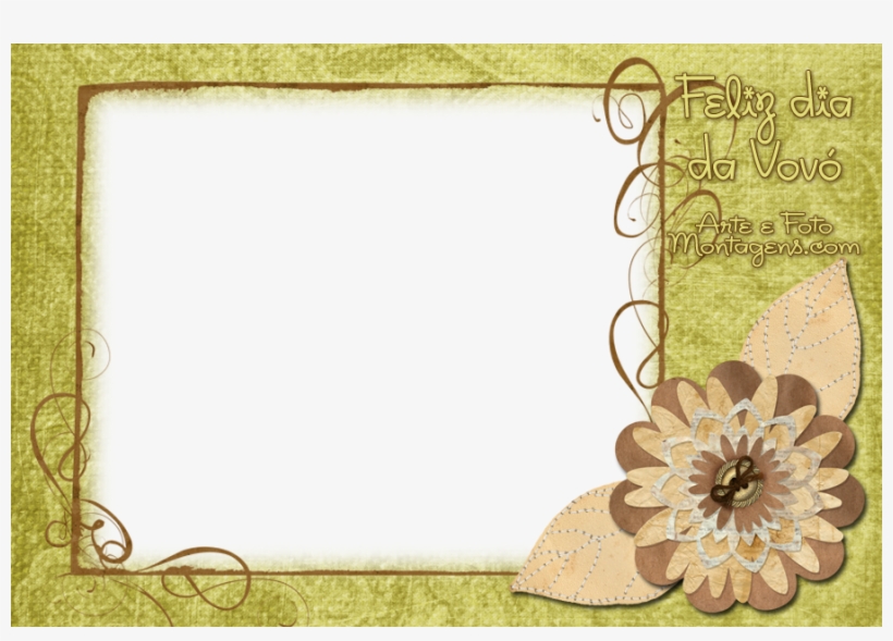 Molduras Png Comemorativas Dia Da Vovo Vintage - Picture Frame, transparent png #3036196