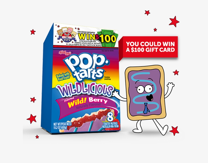 Kellogg's Pop Tarts Wild Berry, transparent png #3036298