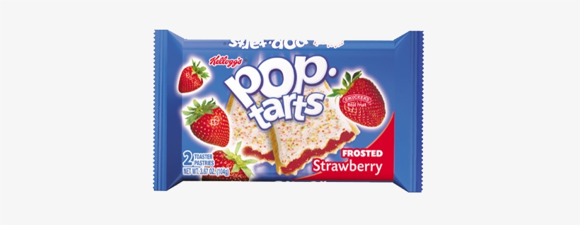 Kellogg's Pop Tarts, Frosted Strawberry - Kelloggs Pop Tarts Strawberry Frosted 12 Ct, transparent png #3036323