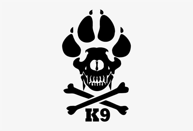 Skull & Cross Bones - K9 Swat, transparent png #3036409