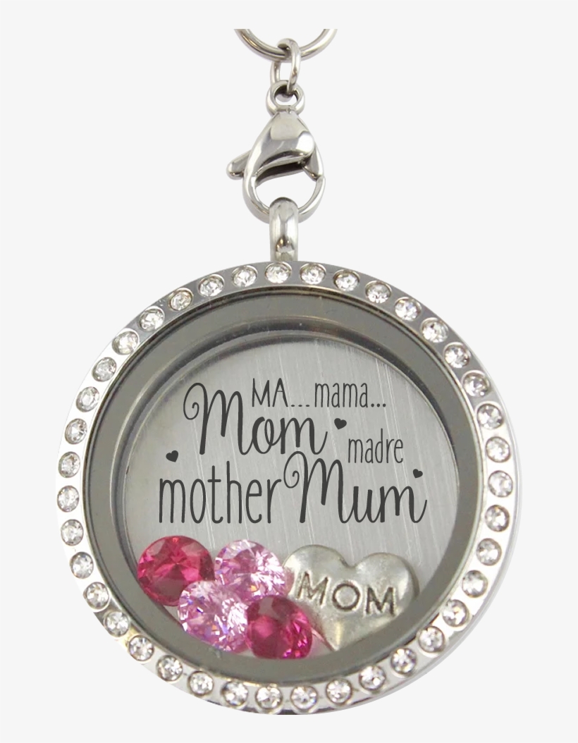 Mom's Many Names Locket - He Is Risen! Charm Necklace, transparent png #3036521