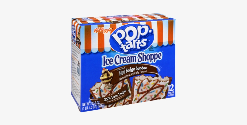 Kellogg's Pop-tarts, Ice Cream Shoppe Frosted Hot Fudge, transparent png #3036555