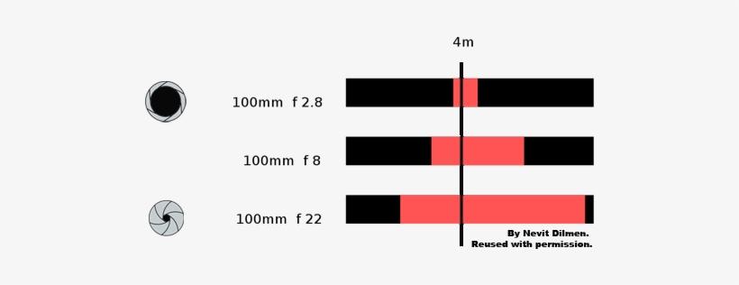 Aperture Depth Of Field - Depth Of Field Aperture Focus, transparent png #3036599