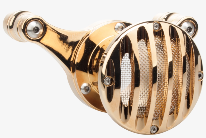 Velocity Stack Grill Design Full Gold Plated 24kt - Gold, transparent png #3036662
