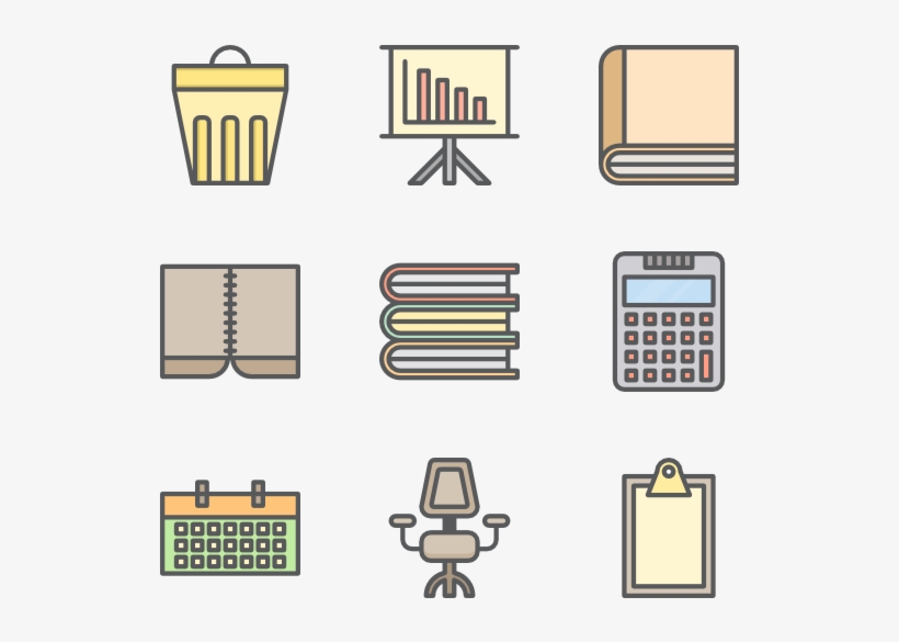 Office Supplies - Icon, transparent png #3037271