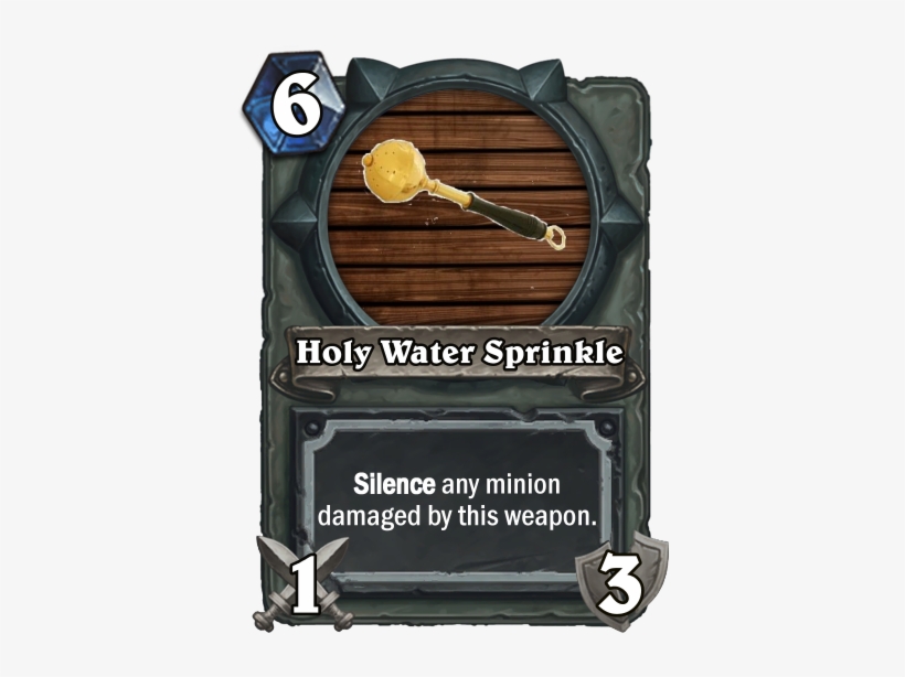 Holy Water Sprinkle - Supercollider Hearthstone, transparent png #3037450