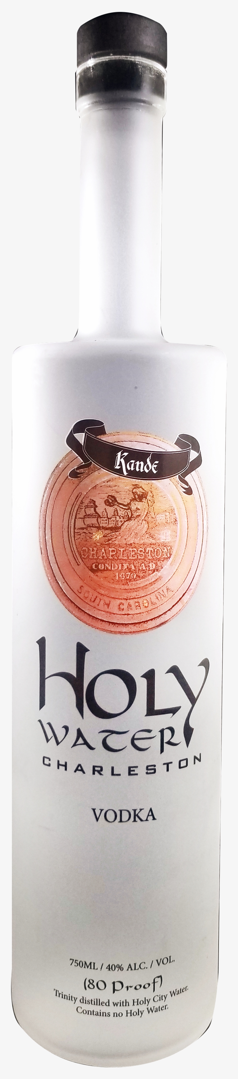 Holy Water Charleston Vodka, “the Blessed Spirit”, - Charleston, transparent png #3037500