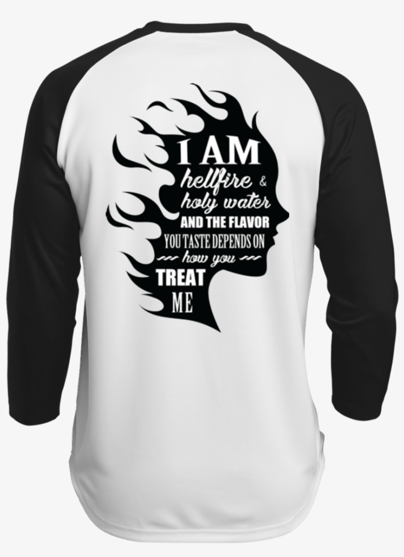 I Am Both Hellfire And Holy Water Polyester Game Baseball - She Is Both Hellfire And Holy Water, transparent png #3037545