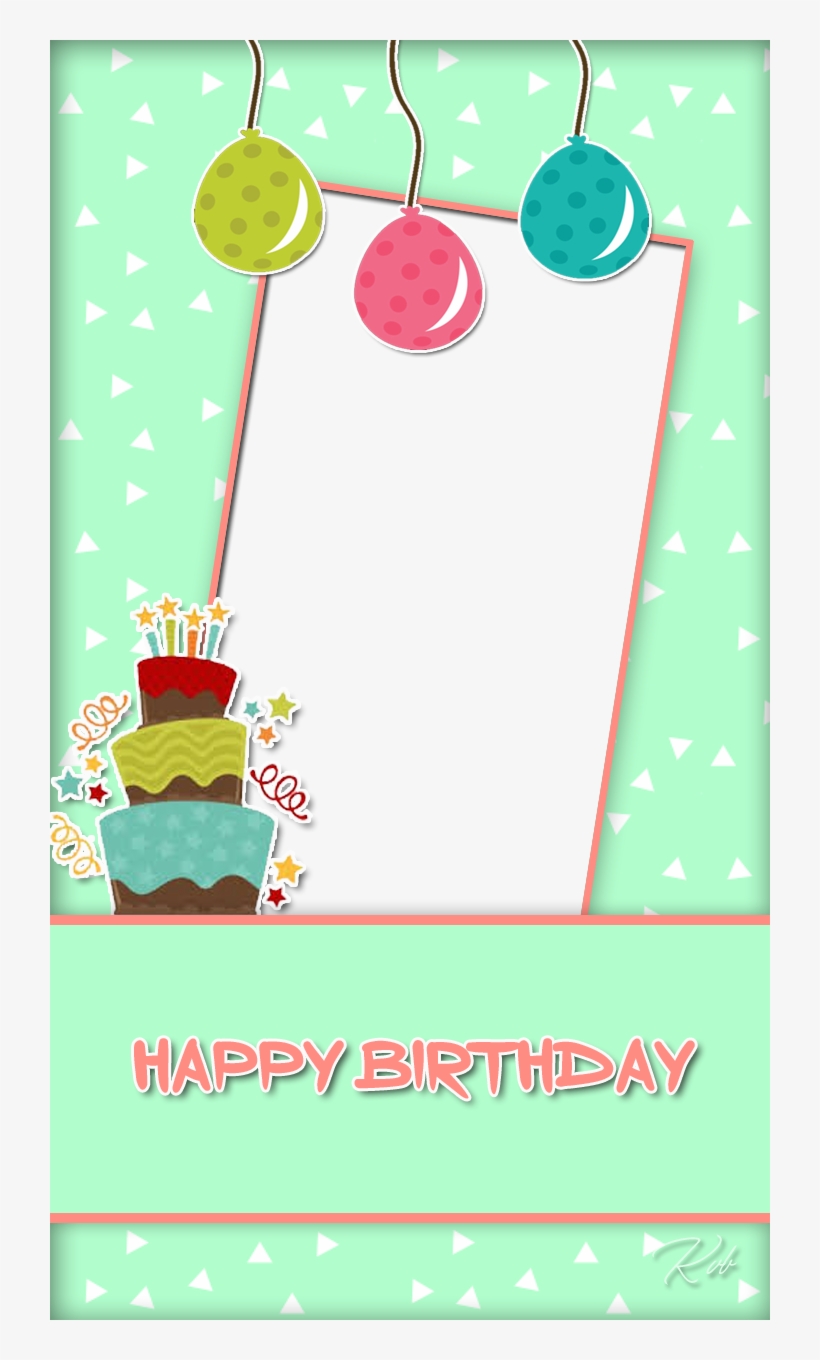Birthday, Photo Frame Tags - Picture Frame, transparent png #3037547