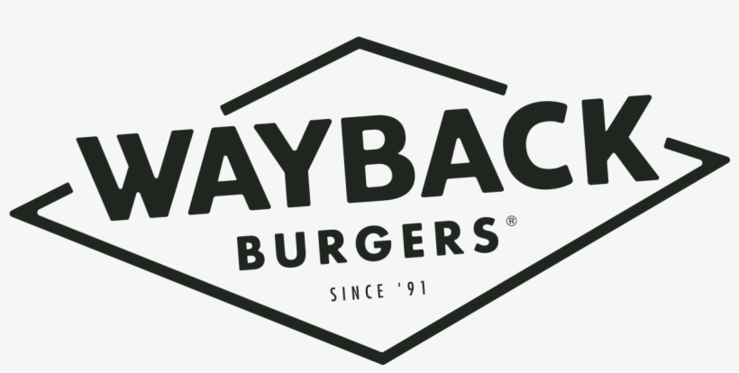 Wayback Burgers - Wayback Burgers Logo, transparent png #3037644
