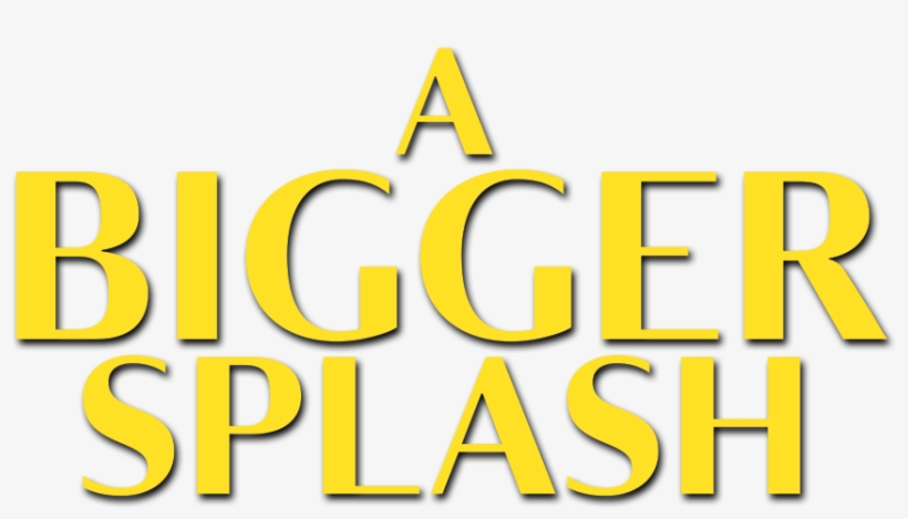 Title Treatment - Bigger Splash Logo Png, transparent png #3037727