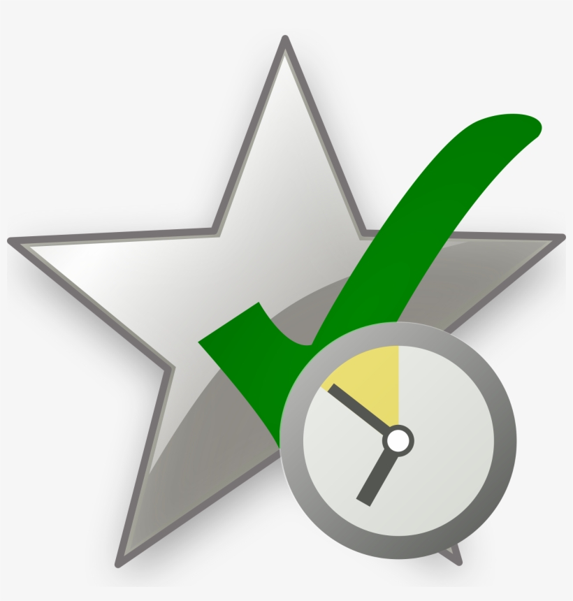 Crystal Clear Action Bookmark Silver Approved Wait - Wait Png, transparent png #3038175