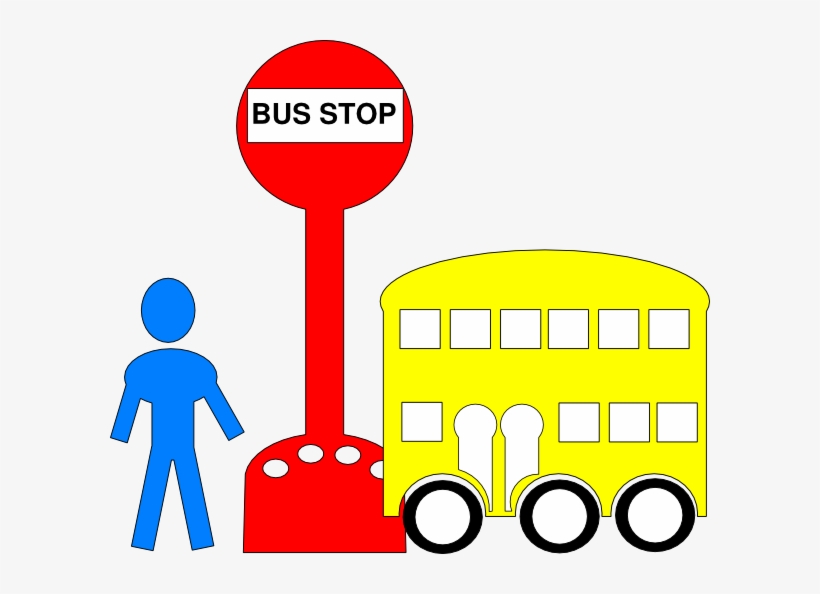 Small - Bus Station Cartoon, transparent png #3038565