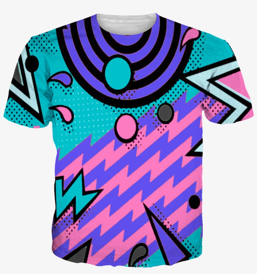 Fresh Prince 5 90s All Over Tee - Skorge / Late To The Party, transparent png #3038792