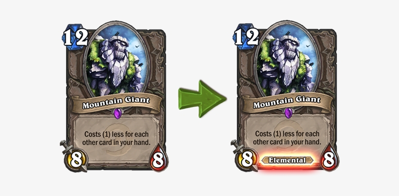 Mountaingiant En Hs Cardupdates - Witchwood Grizzly Art Change, transparent png #3039149