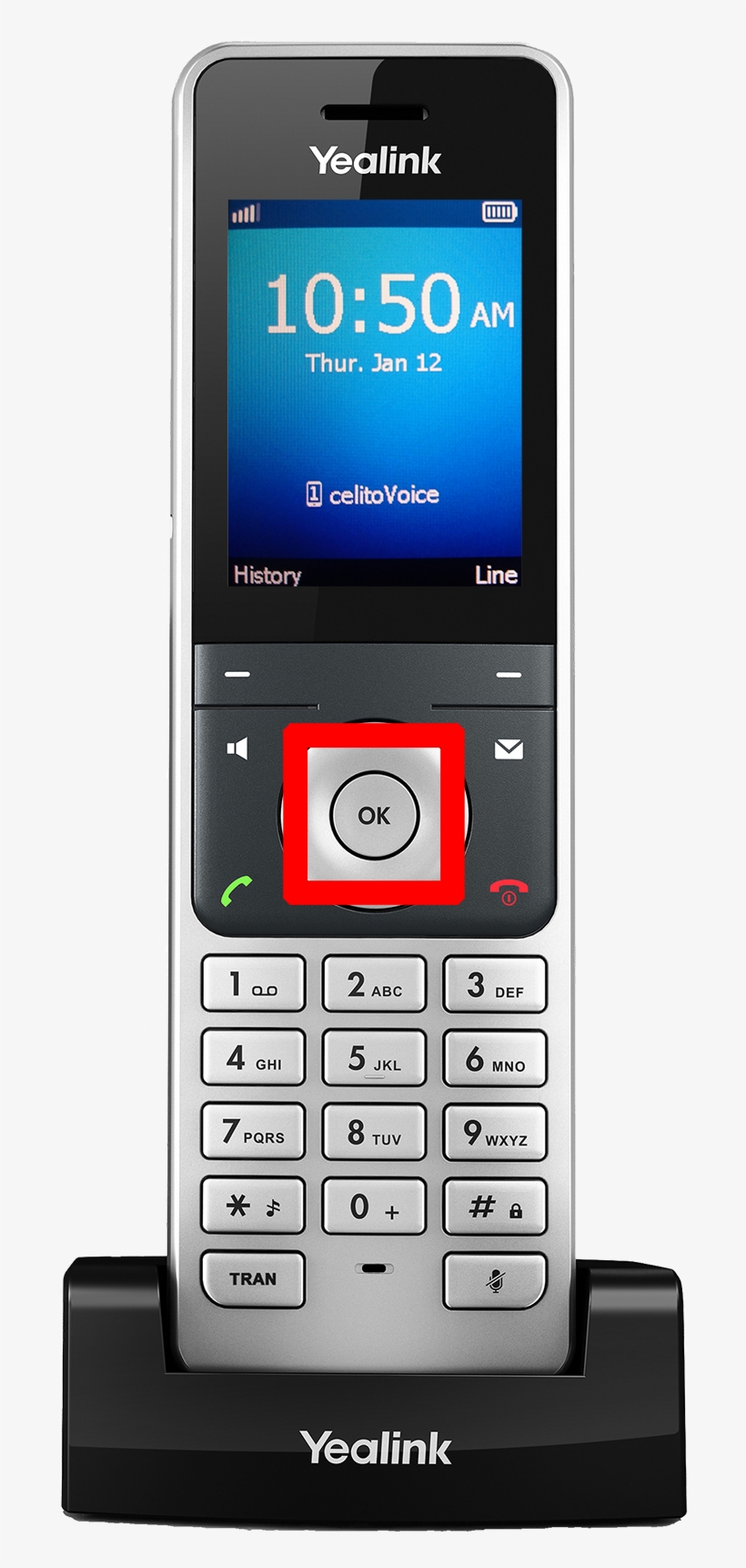 Yealink W56h, transparent png #3039570