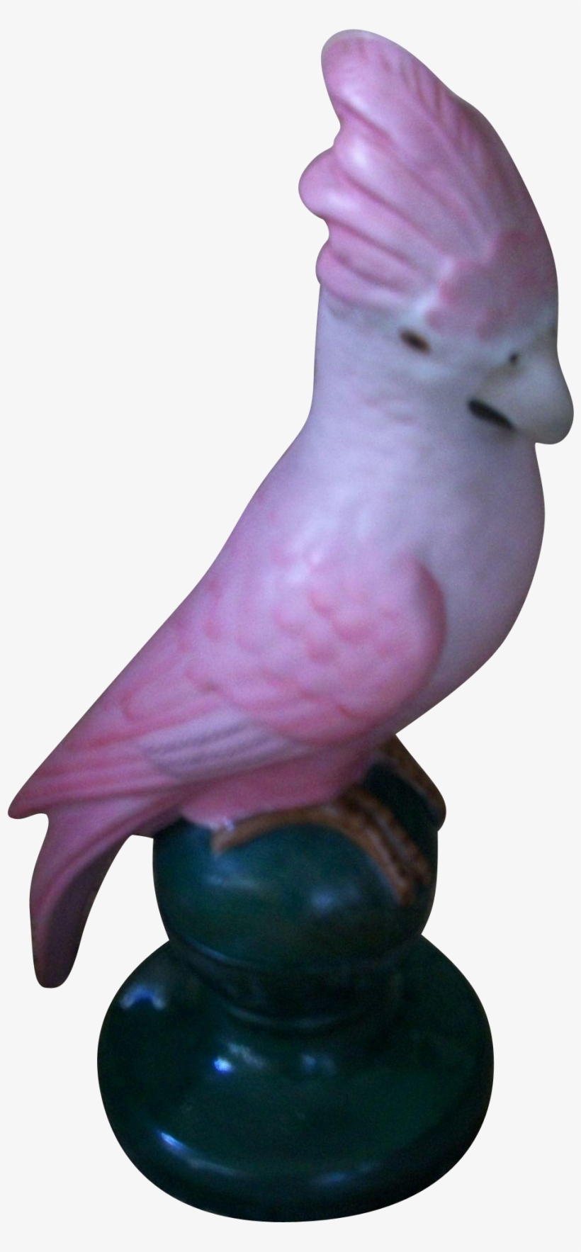 Fulper Parrot Cockatoo Perfume Motif Boudoir Lamp 1910-1929 - Parrot, transparent png #3039592