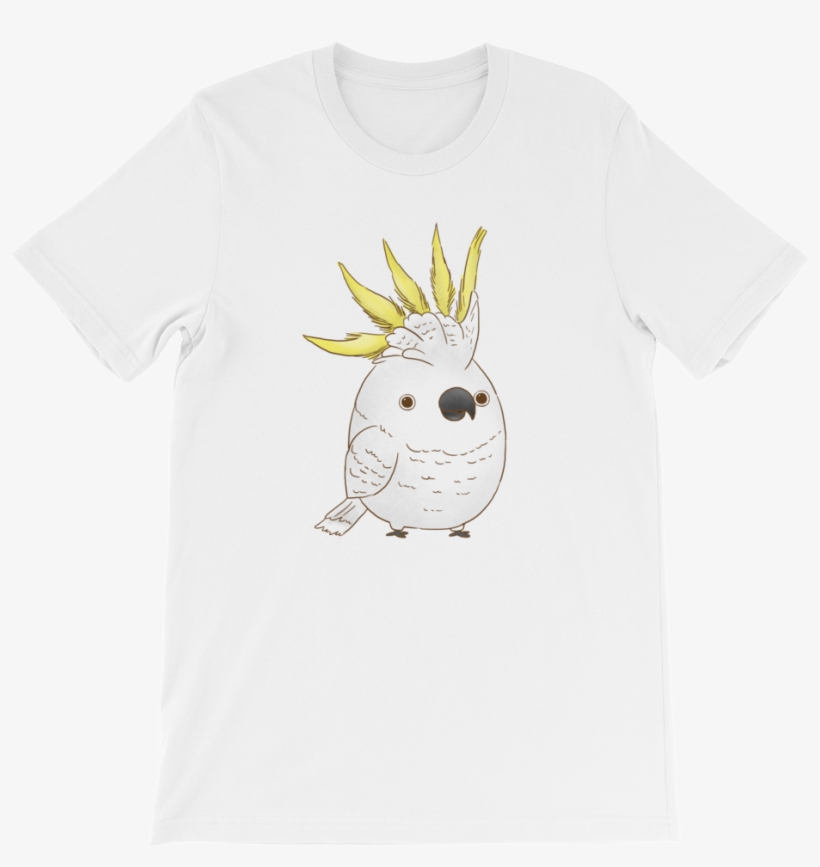 Yellow Crested Cockatoo T-shirt - Cockatoo T-shirt, transparent png #3039633