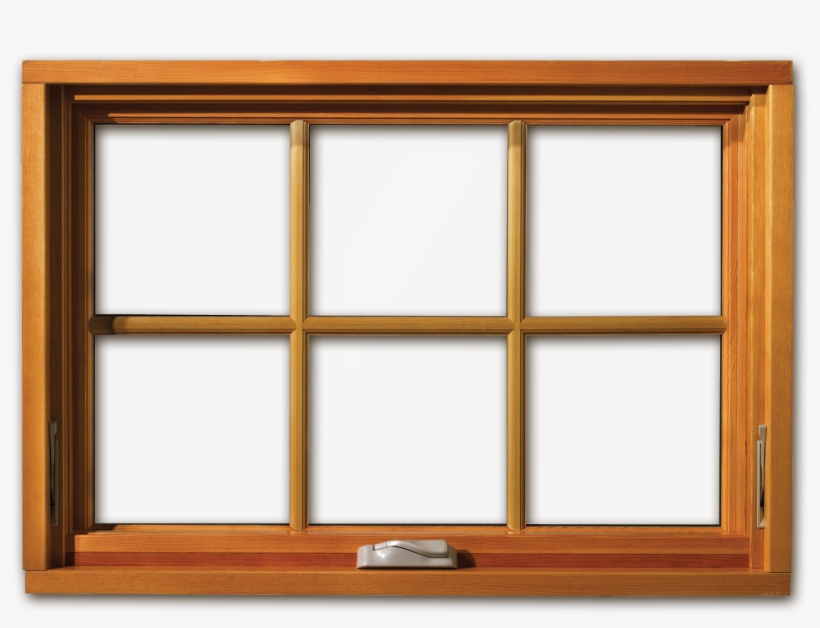Wood Windows With Extruded Aluminum On The Exterior - Window, transparent png #3039716
