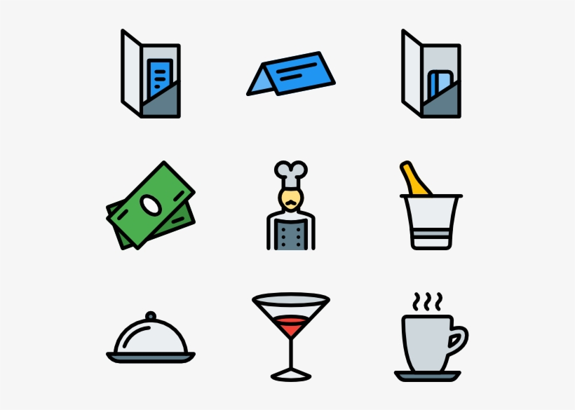 Restaurant 36 Icons, transparent png #3040058