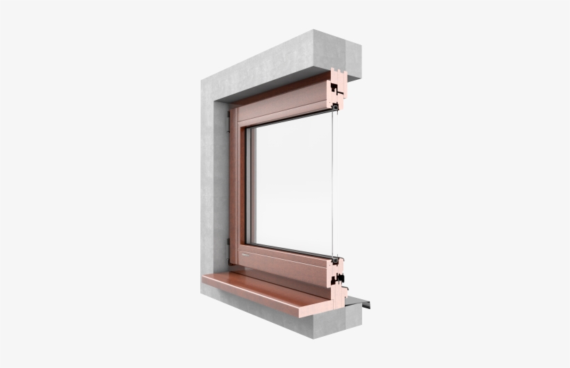 Lexo Modern 68-1 D600 - Wood Window Technology, transparent png #3040241