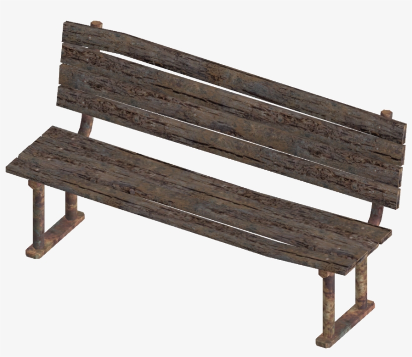 Wooden Bench - Bench, transparent png #3040429