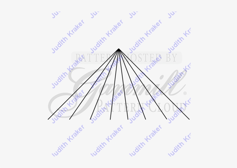 Tri Vertical Lines - Triangle, transparent png #3040448