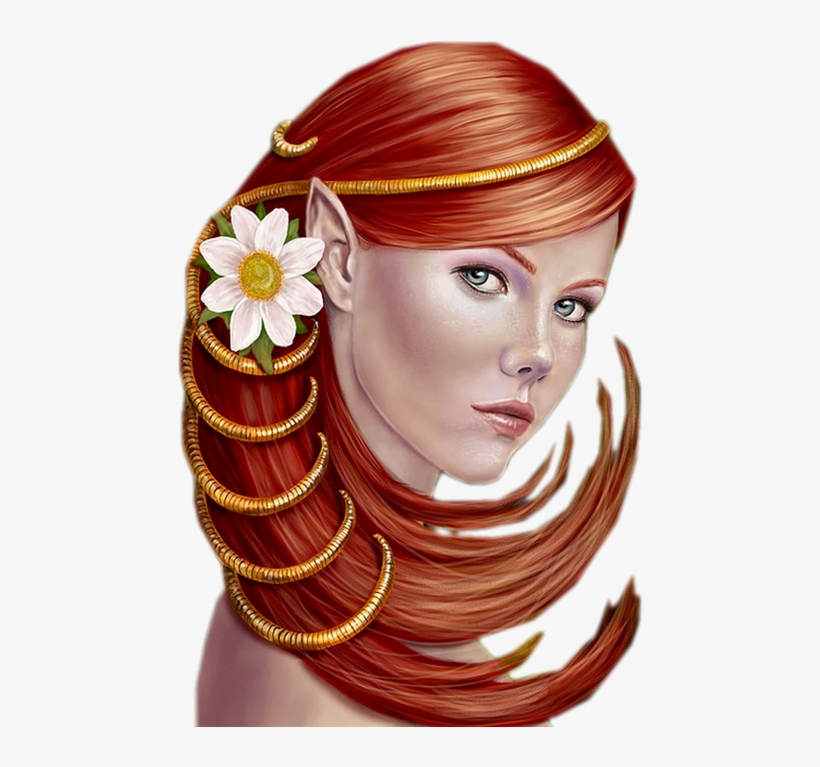 Mes Tubes Femme Féérique - Headpiece, transparent png #3040642