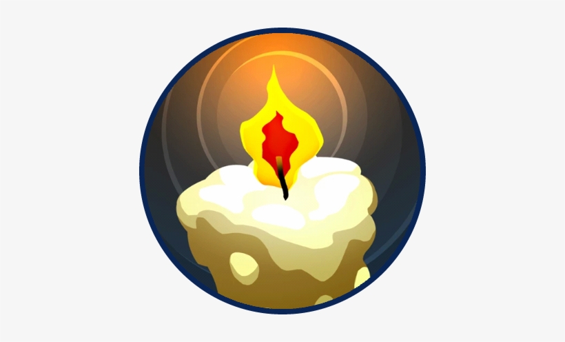 Candlelight-circled - Agar.io, transparent png #3040940