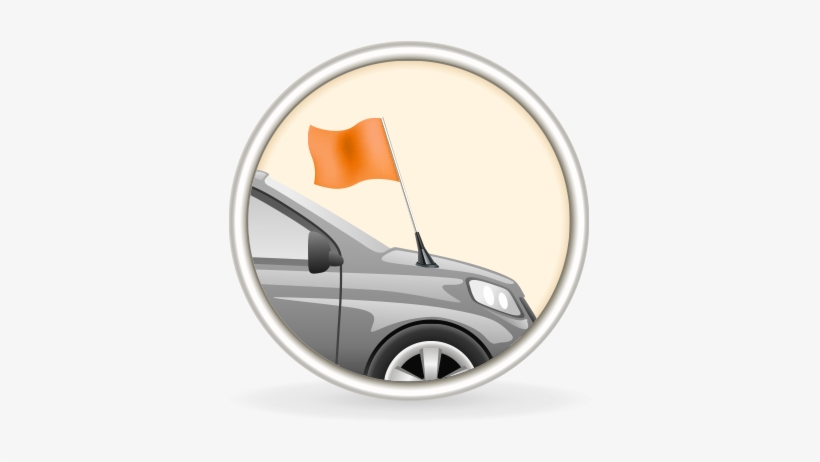 Car Antenna Icon - Car, transparent png #3041099