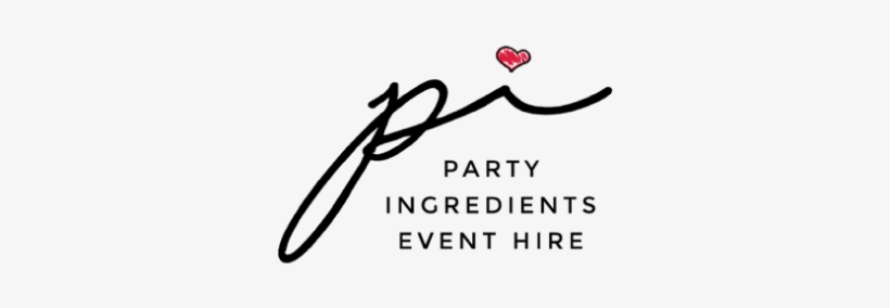Partyingredients New Logo Png Footer - Party Ingredients Event Hire, transparent png #3041701