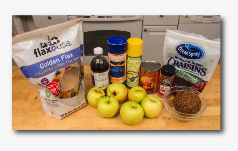 Apple Pumpking Pie Ingredients - Flax Usa Cold Milled Golden Flax Seed - 48 Oz Bag, transparent png #3041836