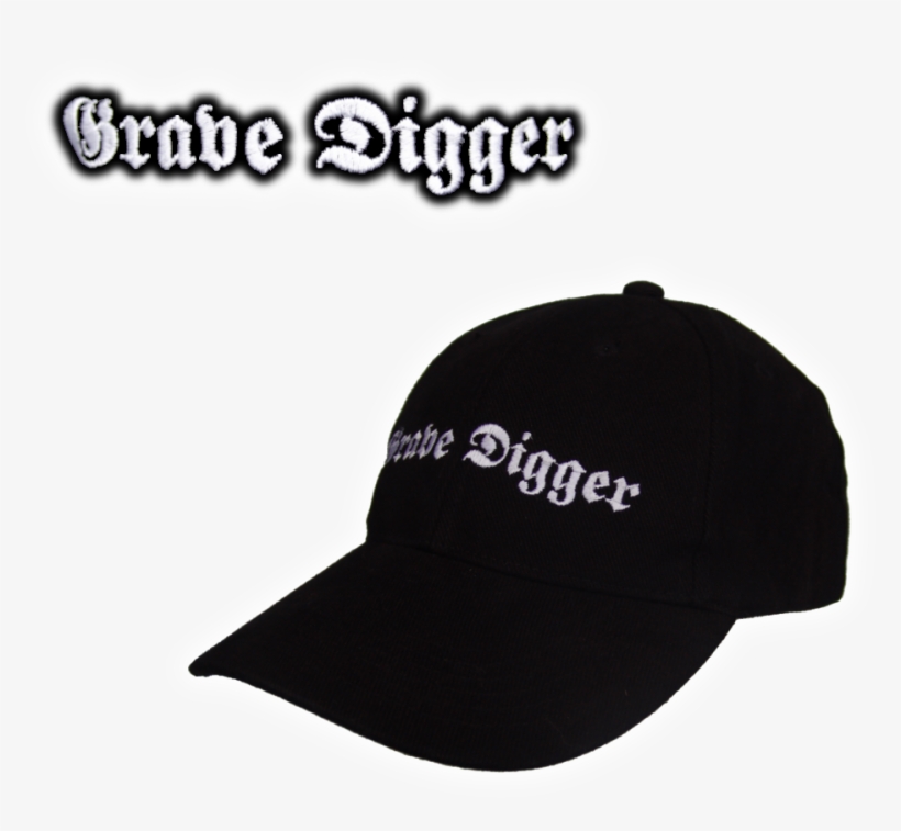 Grave Digger Baseball Cap Classic Logo Official Baseball - Grave Digger, transparent png #3042004