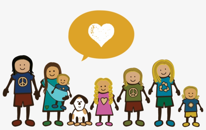 Ecowomb Family Illustrated - Doll, transparent png #3042008