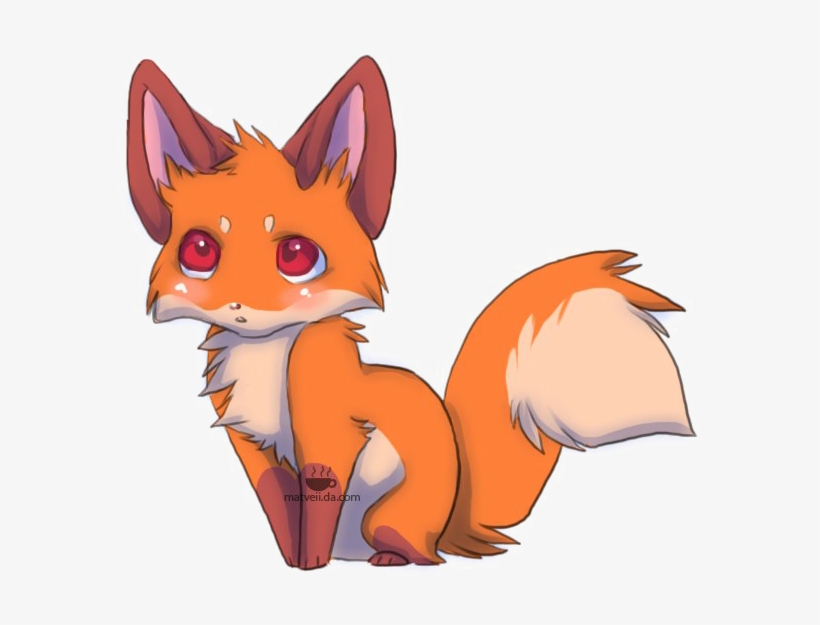 Baby Fox Png Free Download - Baby Fox Anime, transparent png #3042212