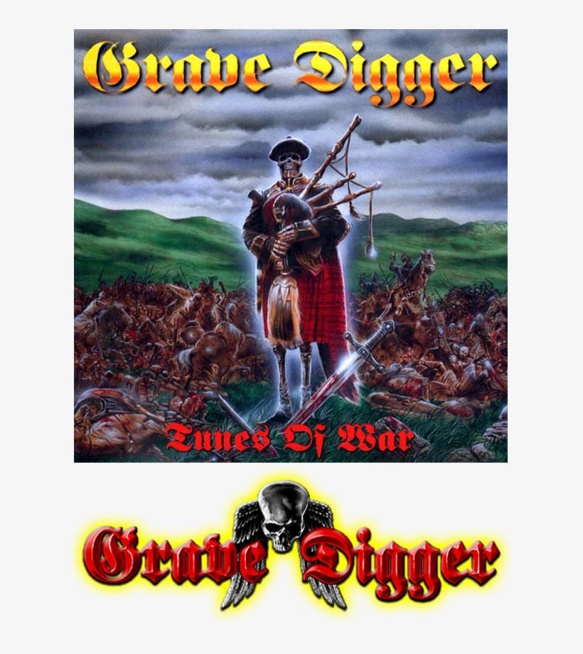 Canciones Para Una Vida - Grave Digger Tunes Of War, transparent png #3042299